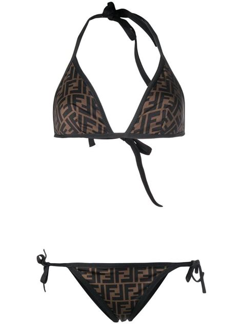 bikini set von fendi|Fendi bathingsuit.